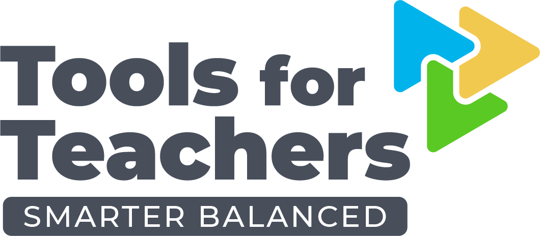 Tools for Teachers by Smarter Balanced